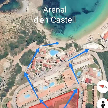 アパート Nike Con Vistas Al Mar アレナル・デン・カステル